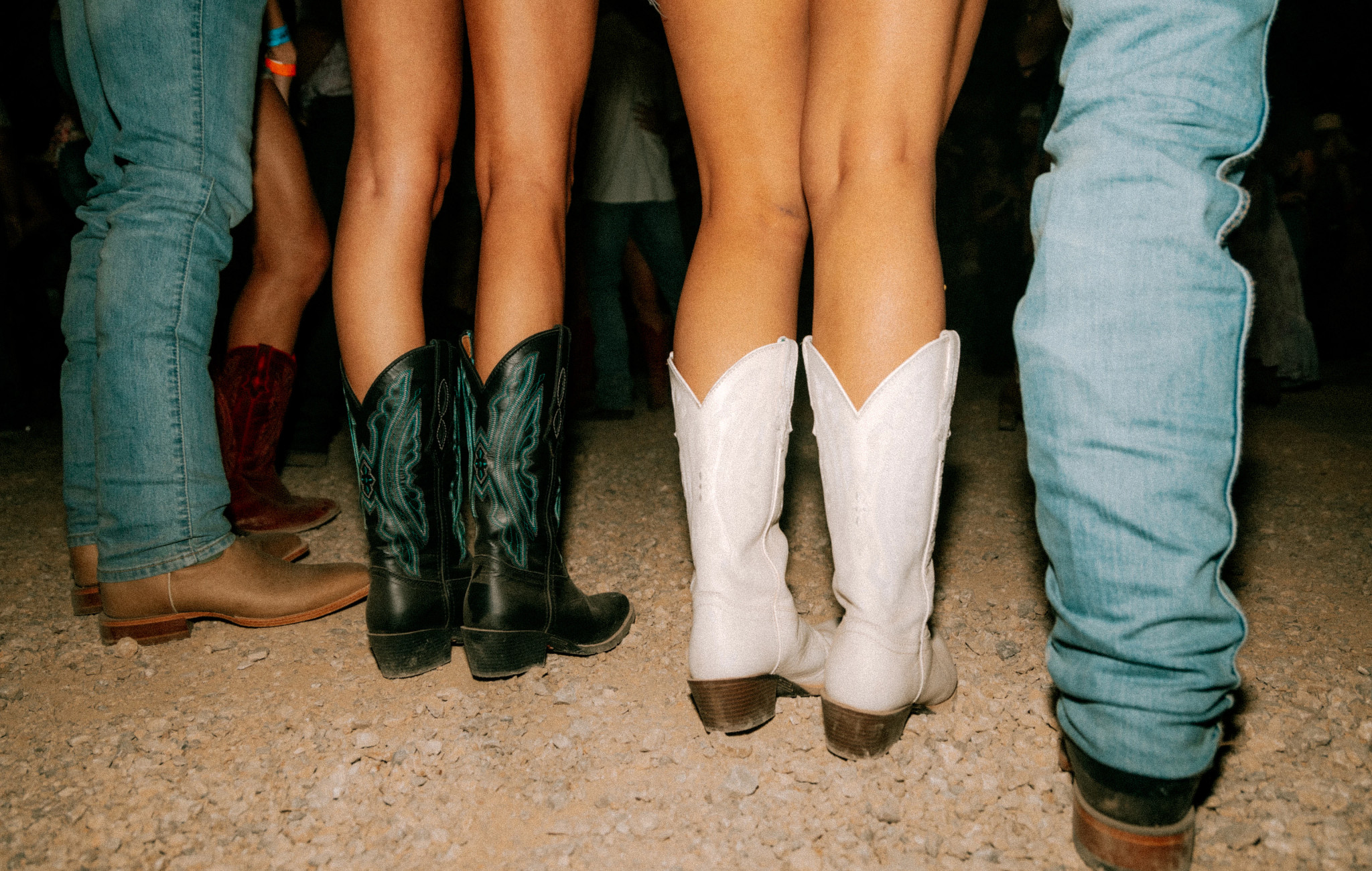 Rae 12" Western Boot  shown on model 