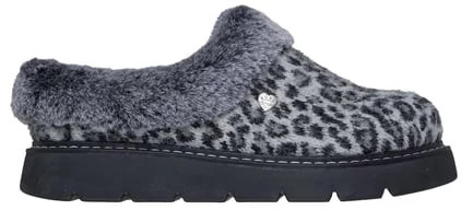 Women's Skechers Bobs Keepsakes Lite Snug Spotz shown in Grey Multi (Grey)