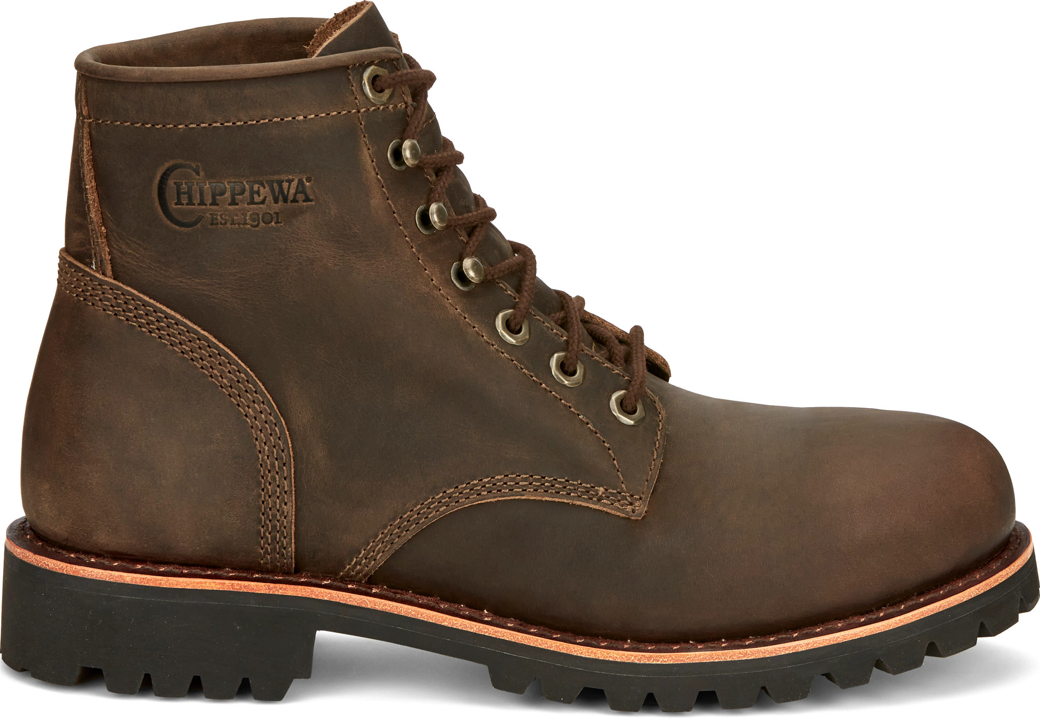 Classic 2.0 6 Steel Toe Lace Up Chippewa Boots