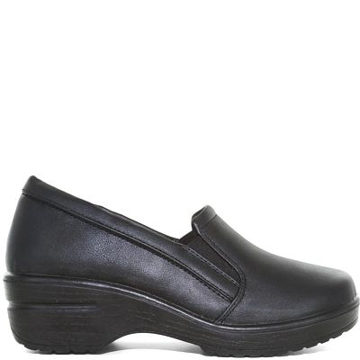 Easy Works by Easy Street Leeza Women's Work Clogs, 11 Wide / Black Easy Works by Easy Street Leeza Women's Work Clogs, 11 Wide / Black
