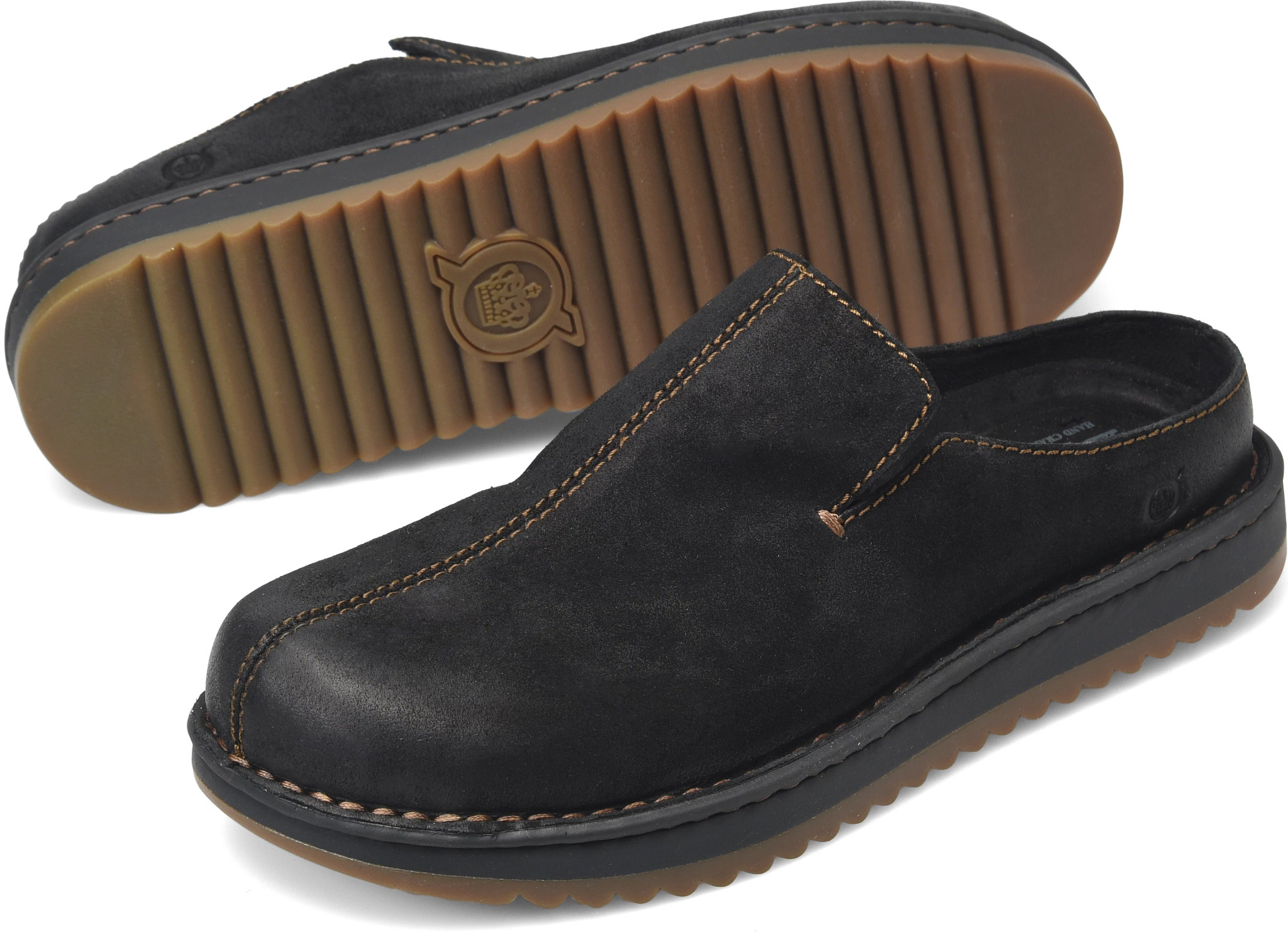 Mens leather clogs on sale shoes