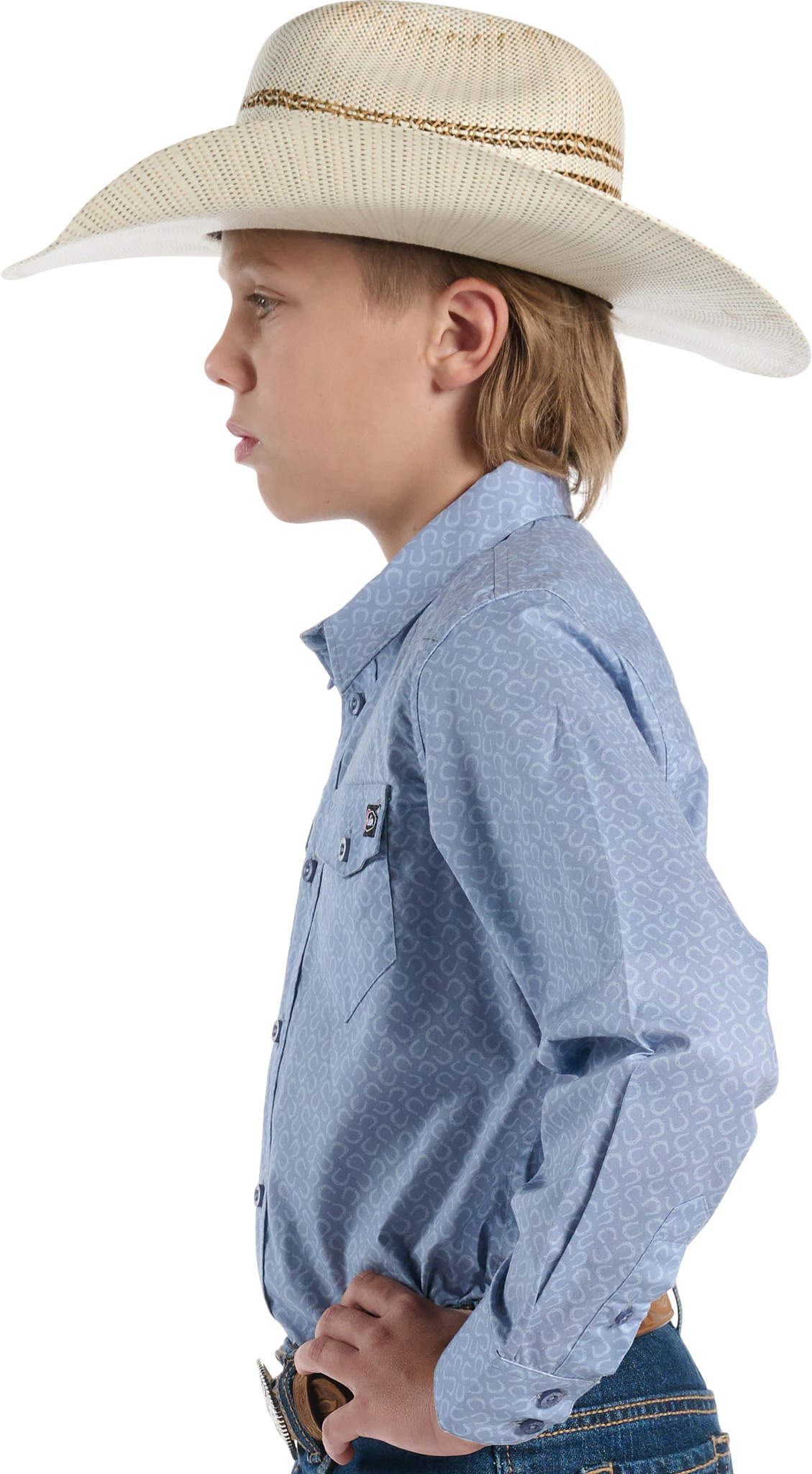 Justin Boys Woven Shirt | Justin Boots