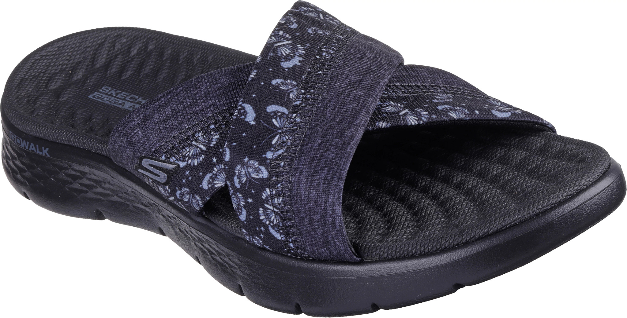 Skechers Gowalk Flex Sandal Butterfly Bliss Slide Super Shoes