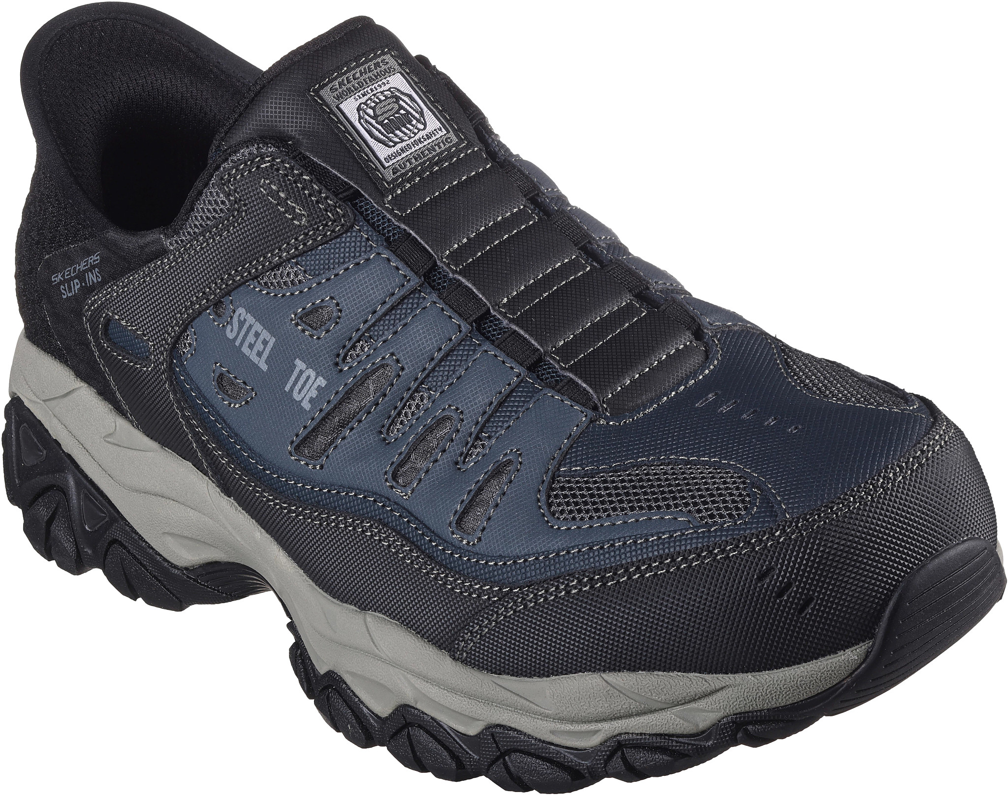 Skechers Work Slip Ins Steel Toe Cankton Faison Super Shoes