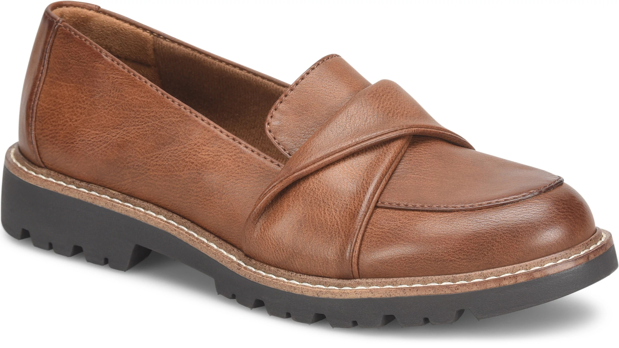 Escarpins Eurosoft Lara - Cuir Marron - Talon Moyen - Taille US 8 (Femme) - Occasion