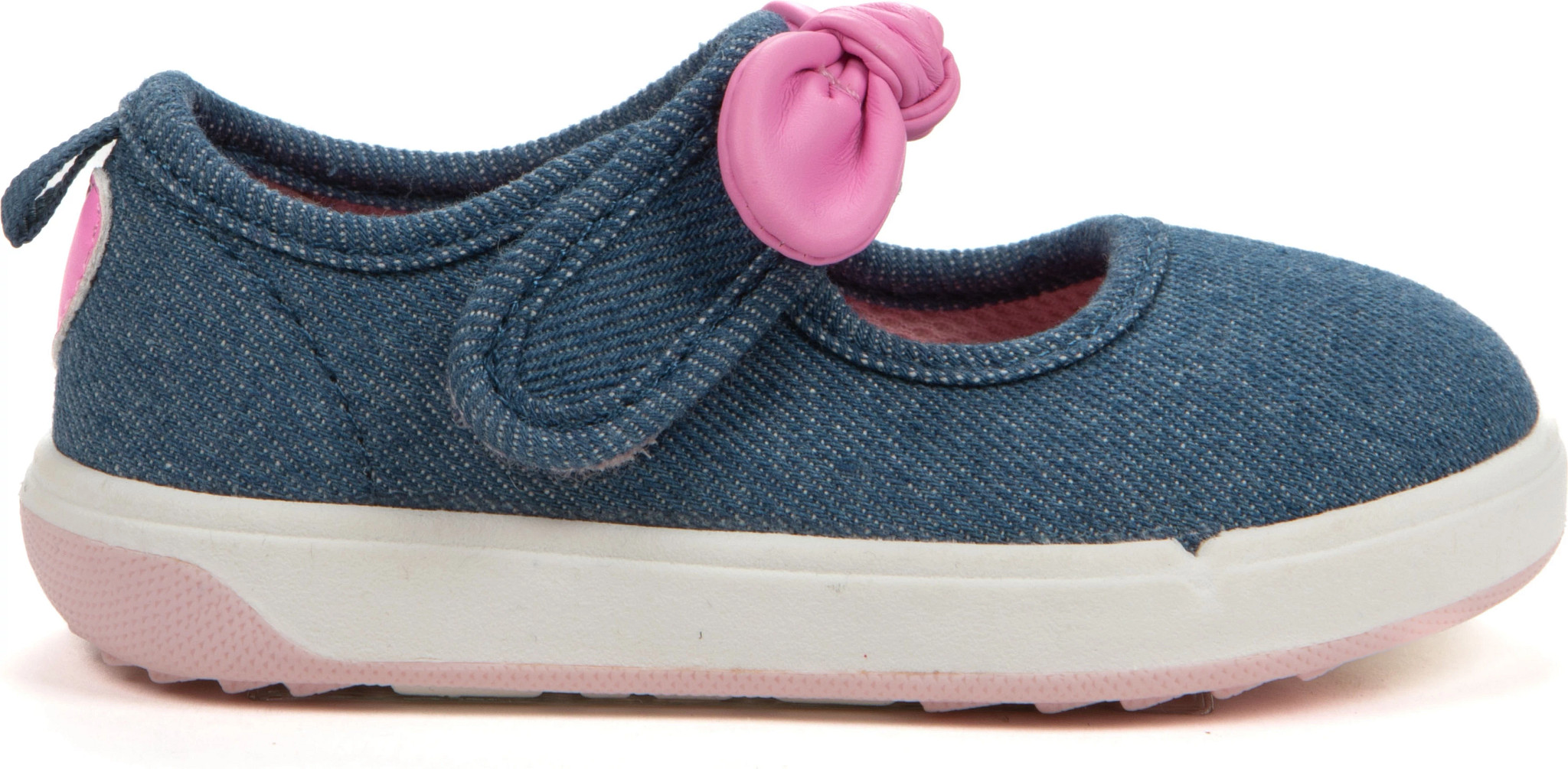 Toddler Girl's Ms Rachel Hi Friends Maryjane shown in Denim (Blue)