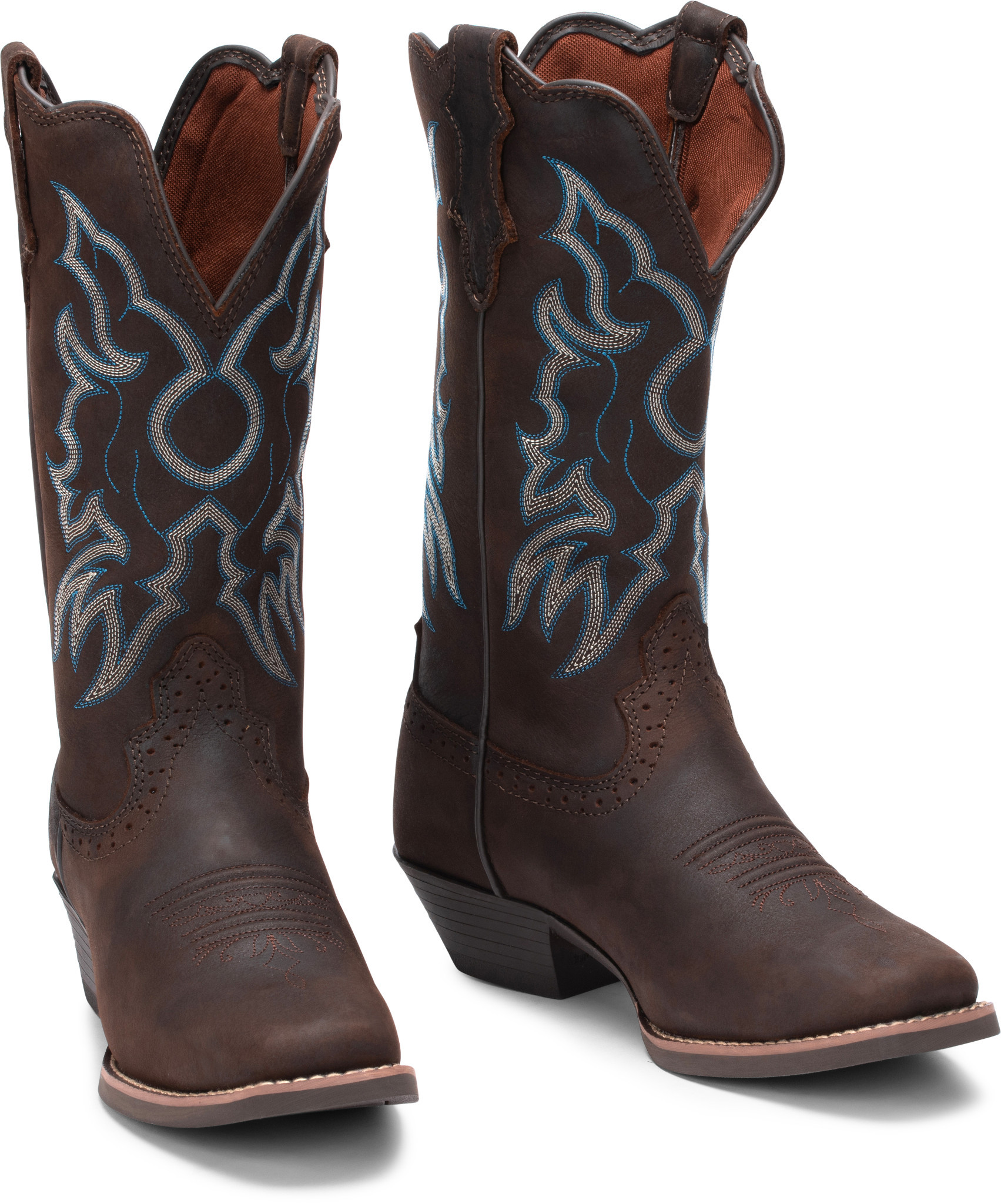 Womens justin cheap boots wide width