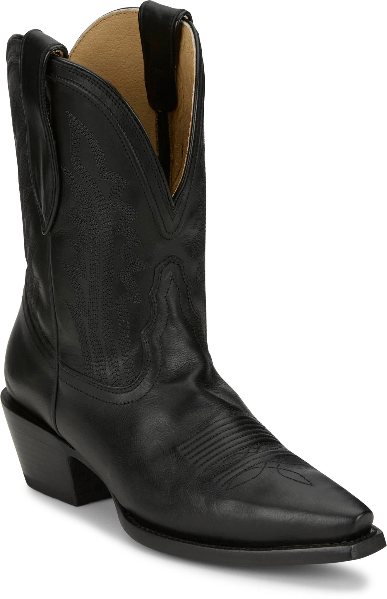 Areli 9" Bootie shown in Midnight (Black)