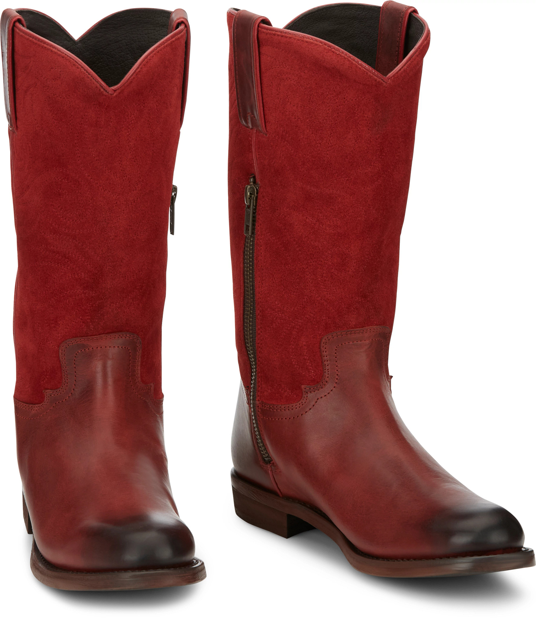 Red store roper boots