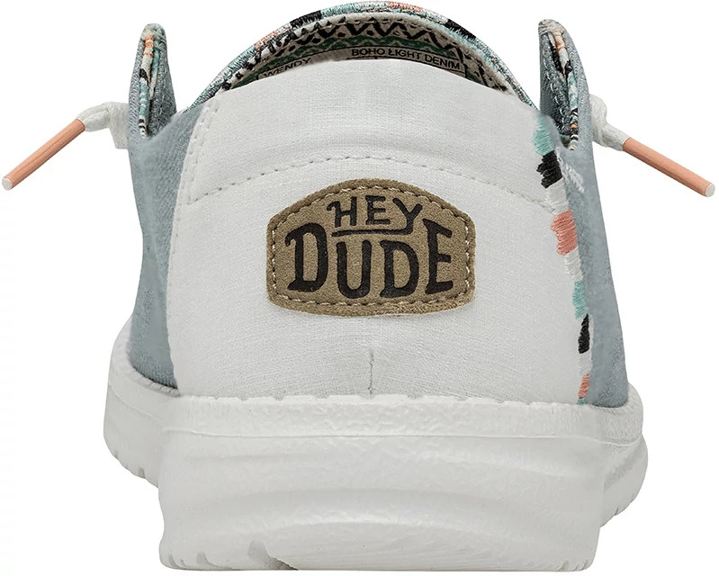 Hey Dude Women's Wendy Metallic Sparkle Charcoal