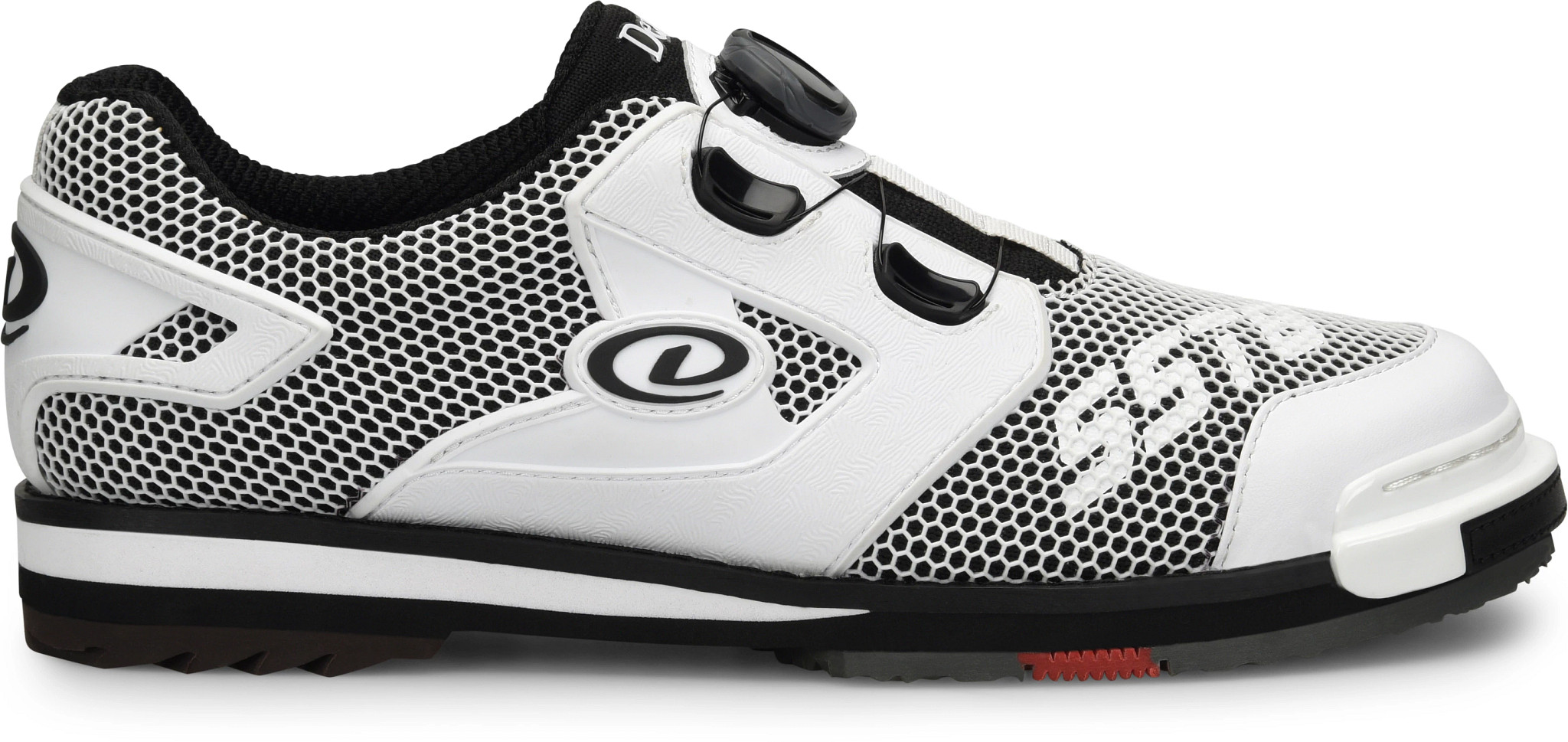 Men's Dexter Bowling Sst 8 Power-Frame Boa shown in White (White)