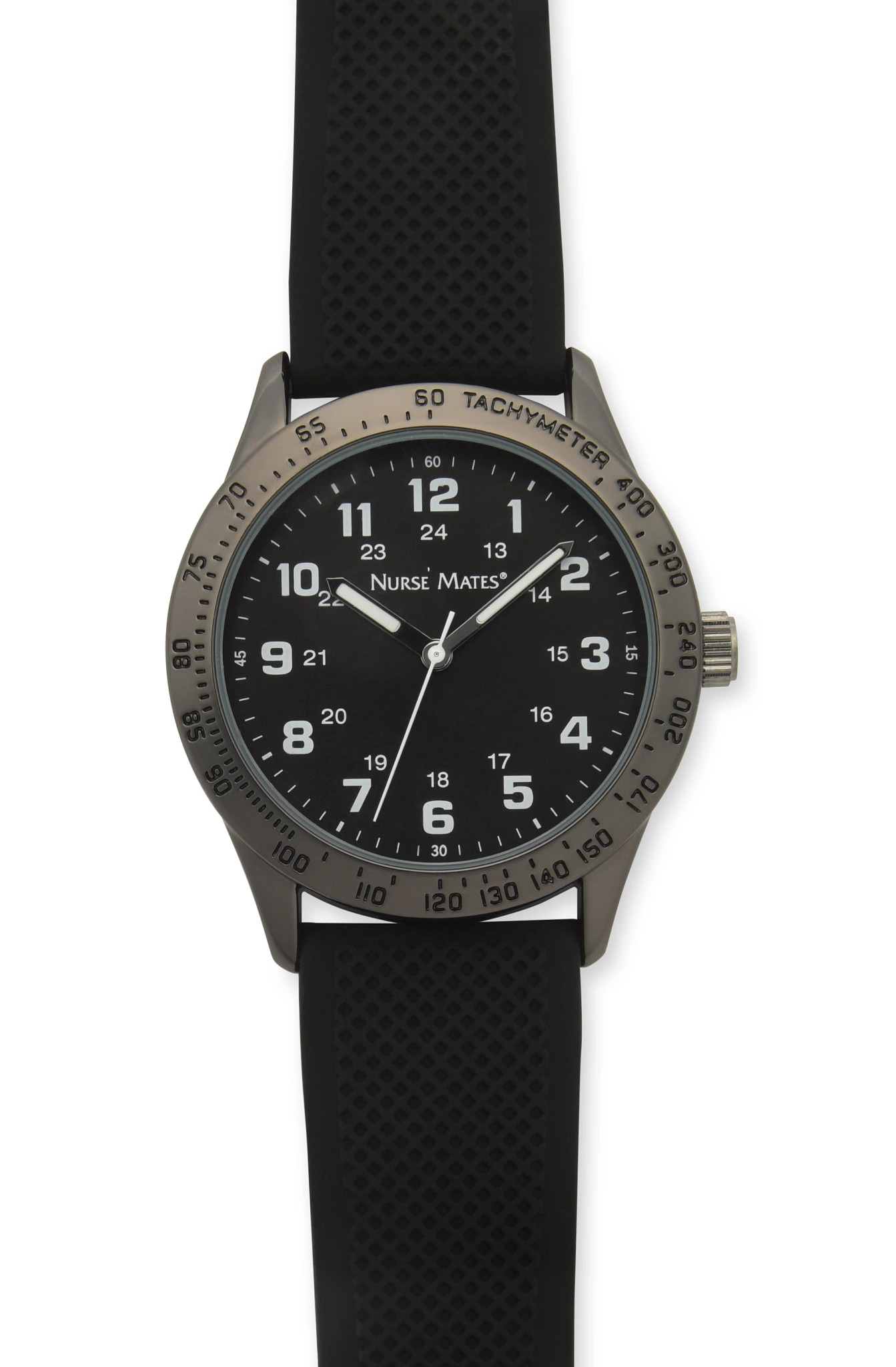 Unisex Tach Watch se muestra en la Black (Negro)