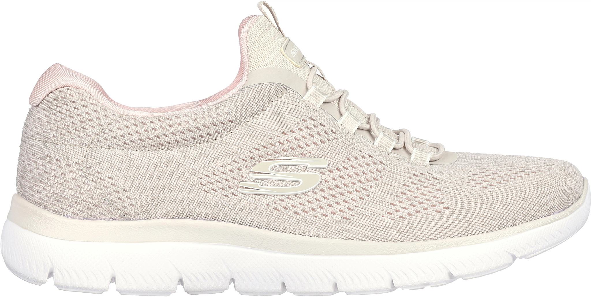 Women's Skechers Summits Fun Flair shown in Tan (Tan)