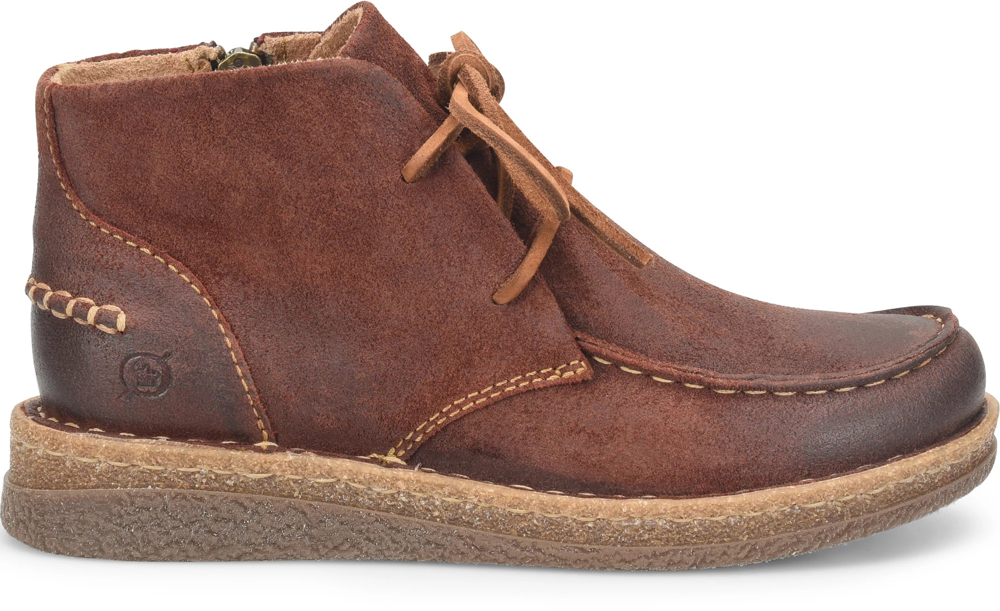 Women's Born Shoes Analia shown in Burgundy Distressed (Brown)