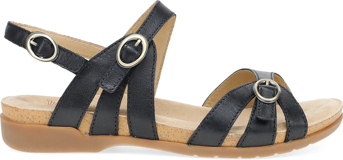 Women's Dansko Ruthie shown in Black (Black)