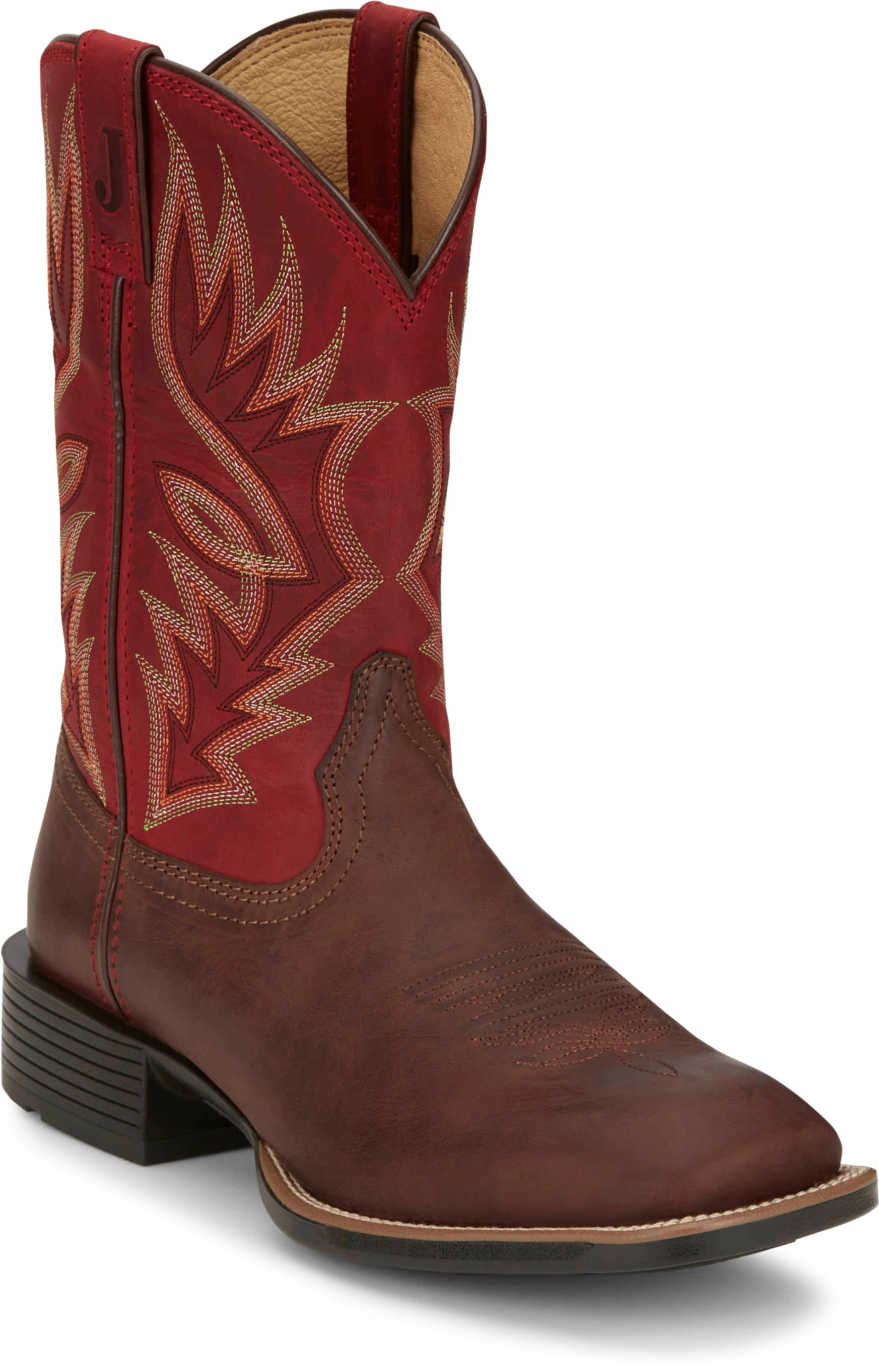 Zeke 11" Western  shown in Mohogany (Brown)