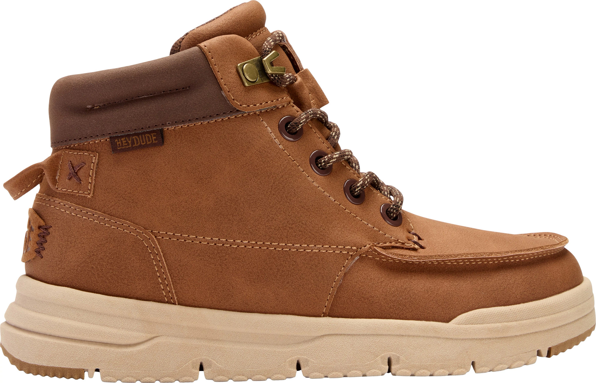 Boy's Hey Dude Bradley Ii shown in Brown (Brown)