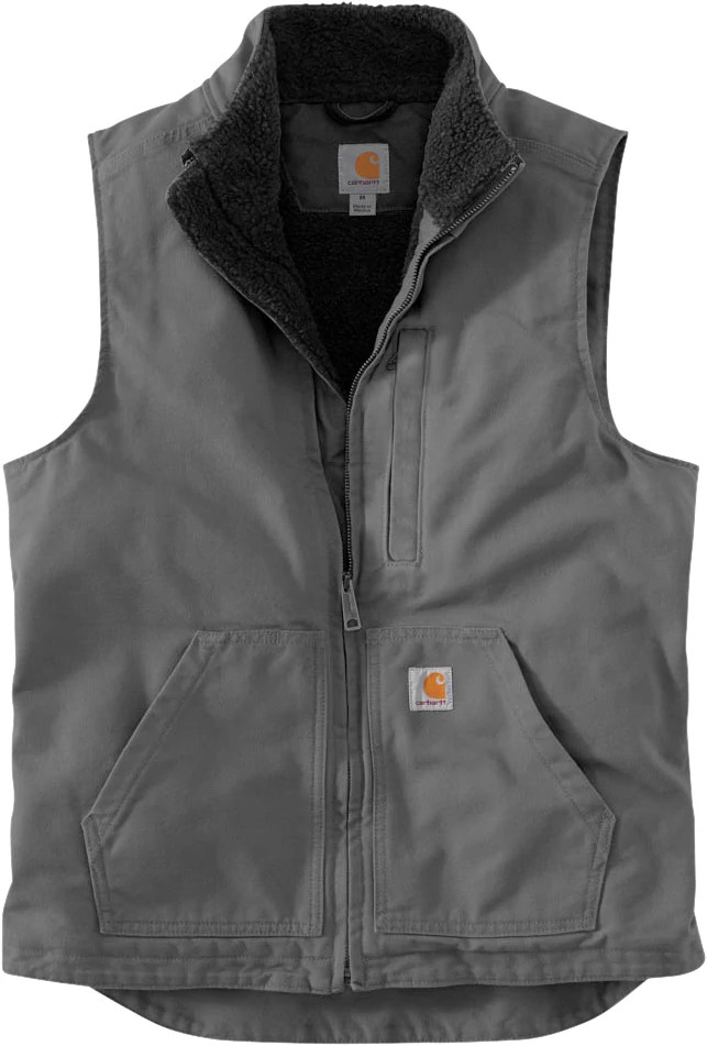 Men s Carhartt Sherpa Lined Vest Super Shoes