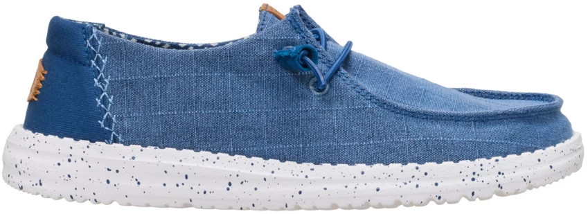 Women's Hey Dude Wendy shown in Blue (Blue)