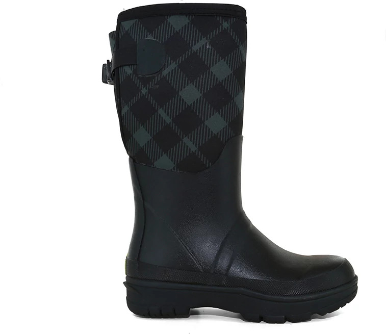 Women's Western Chief Waterproof Buffalo Polarprene Vari-Fit shown in Black (Black)