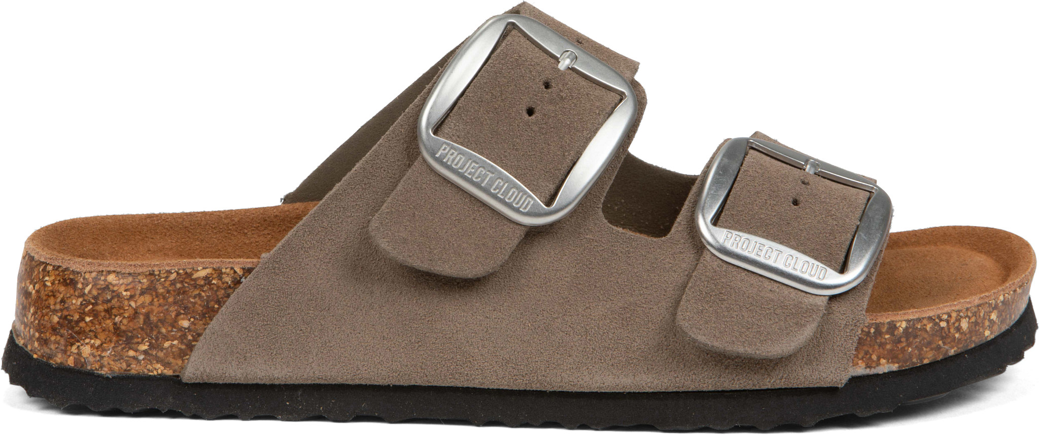 Women's Project Cloud Lurleen shown in Taupe Suede (Brown)