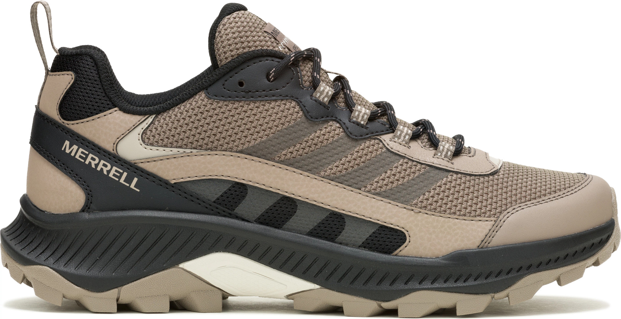 Men's Merrell Speed Strike 2 Low Trail Runner shown in Brown (Brown)