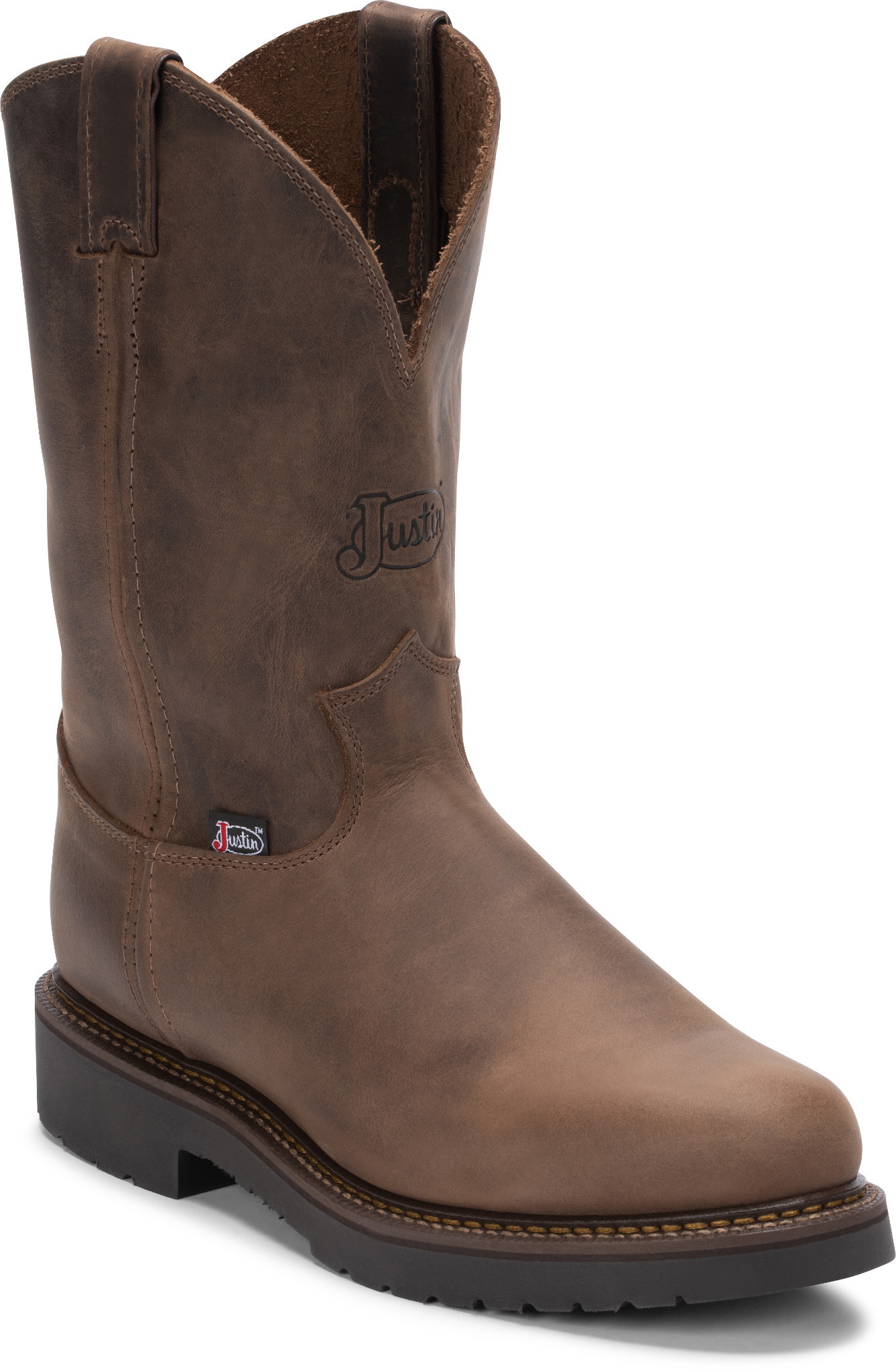 Justin soft toe work boots best sale