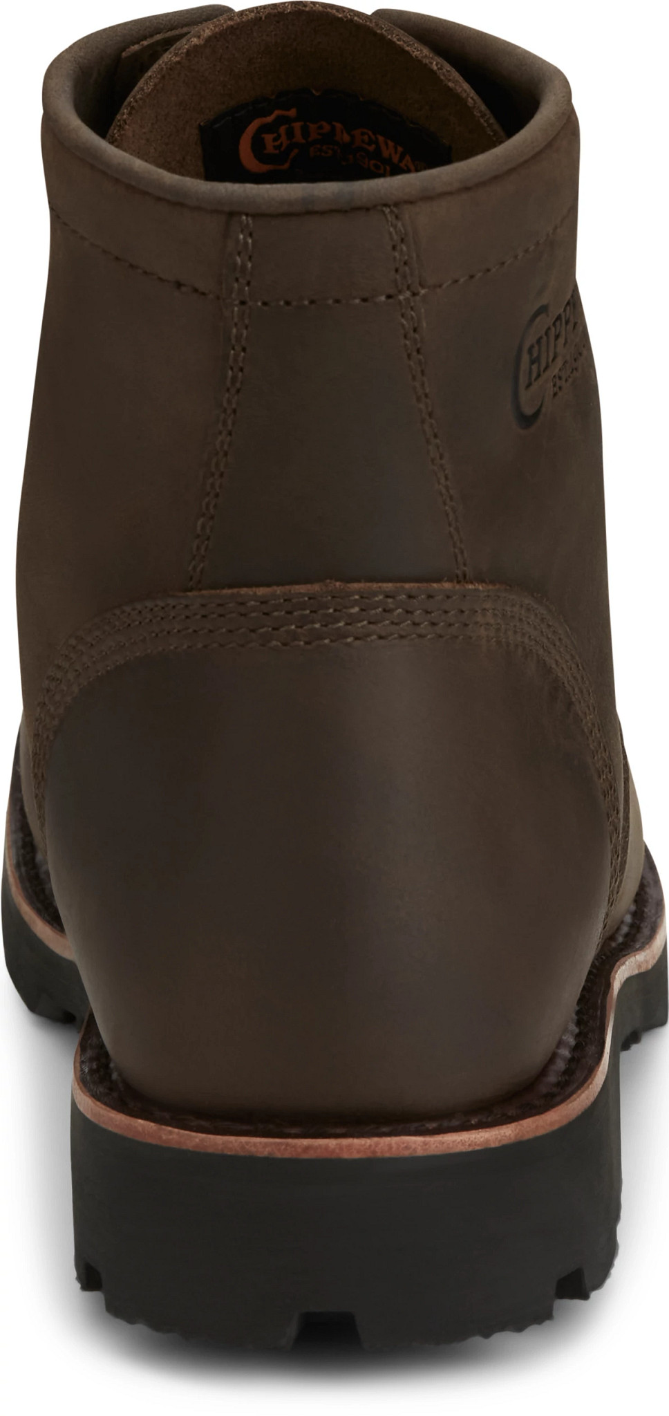 CHIPPEWA ブラウンレザー ワークブーツ Chippewa Men's Classic 2.0 Brown Soft Toe Work Boots NC2080