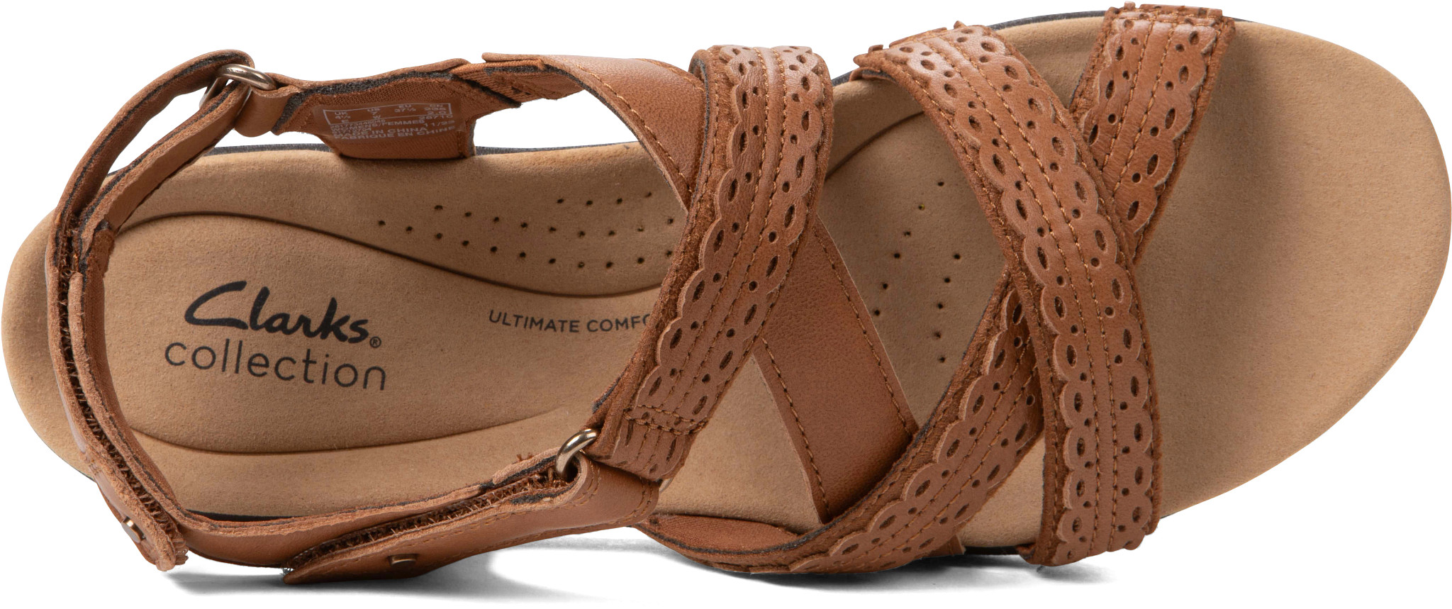 Flat Sandals Clarks Laurieann Echo Sandals Sandals For Ladies