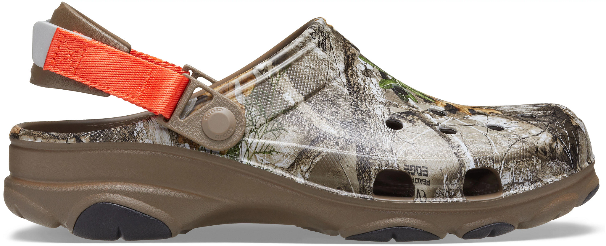 Men's Crocs Classic All-Terrain Realtree Edge Clog shown in Camouflage (Camo)