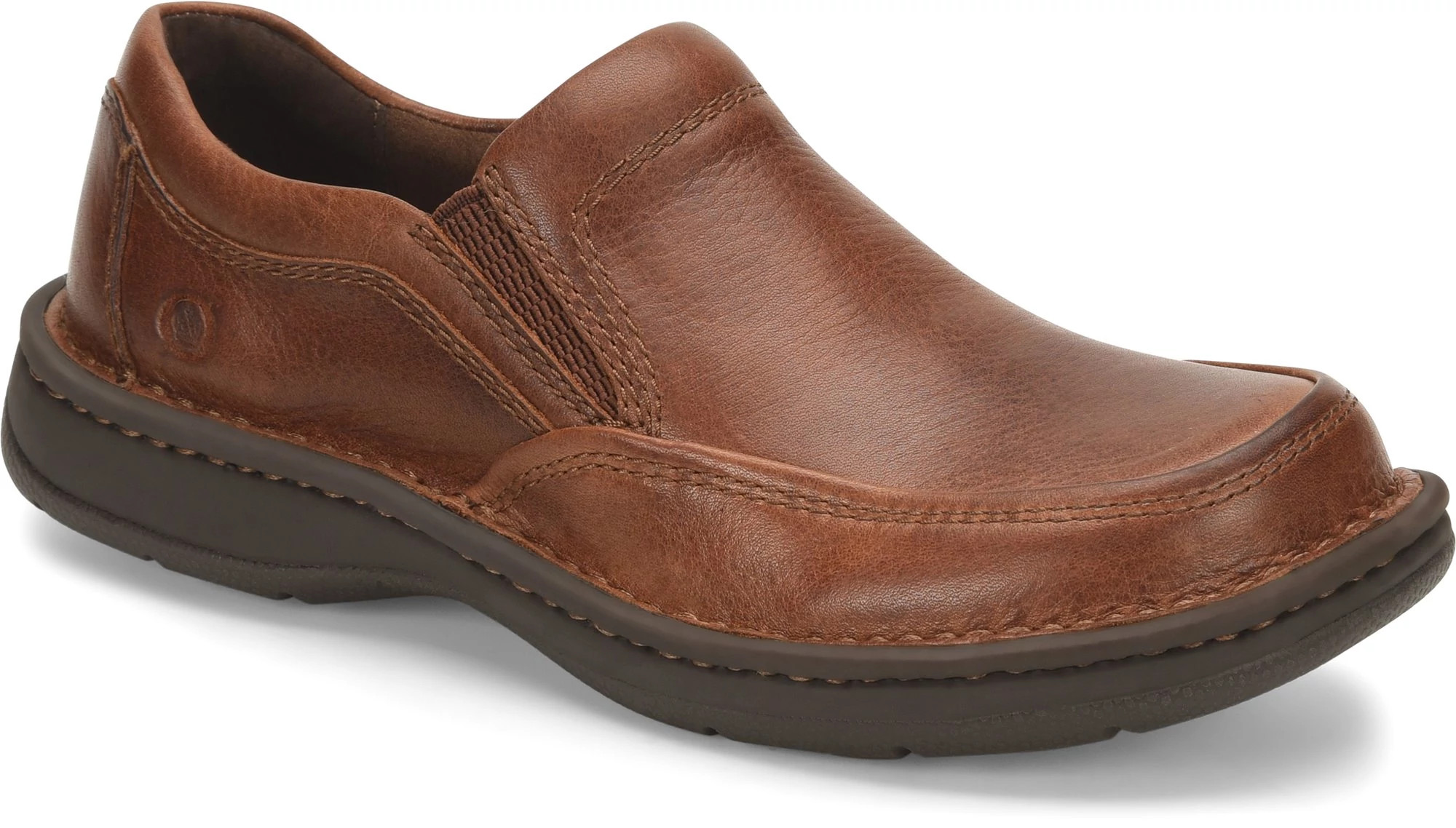 Born Men s Blast III Slip On Dark Tan 8