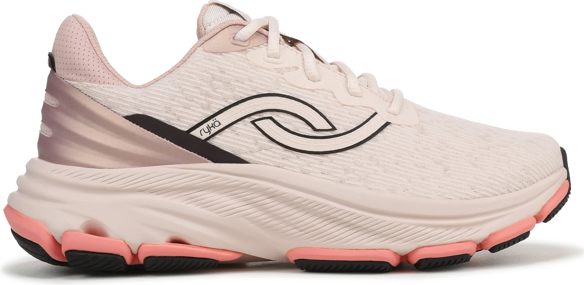 Women's Ryka Devotion X Max V2 Walker shown in Pink/Multi (Pink)