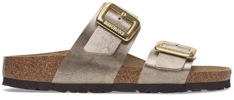 Women's Birkenstock Sydney shown in Taupe (Tan)