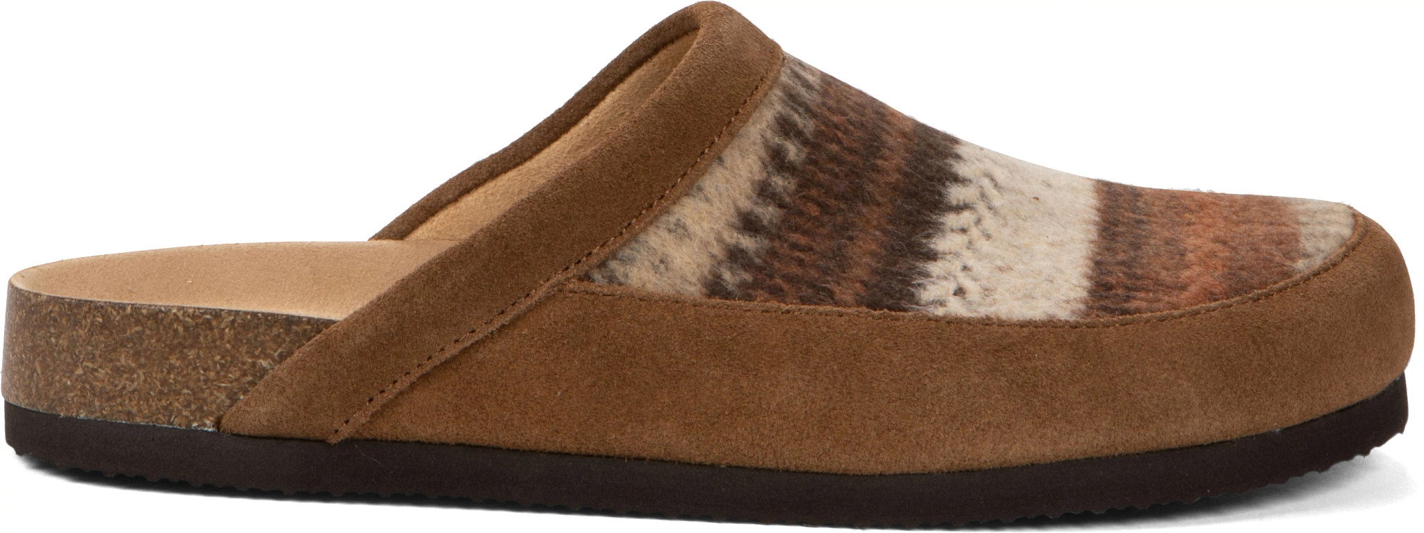 Women's White Mountain Benday shown in Chestnut Multi (Brown)