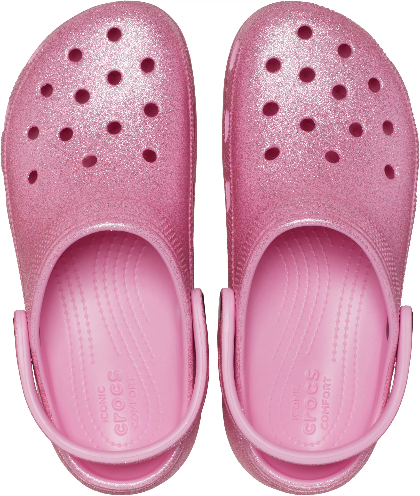 Women's Crocs Classic Platform Glitter Clog | Super Shoes