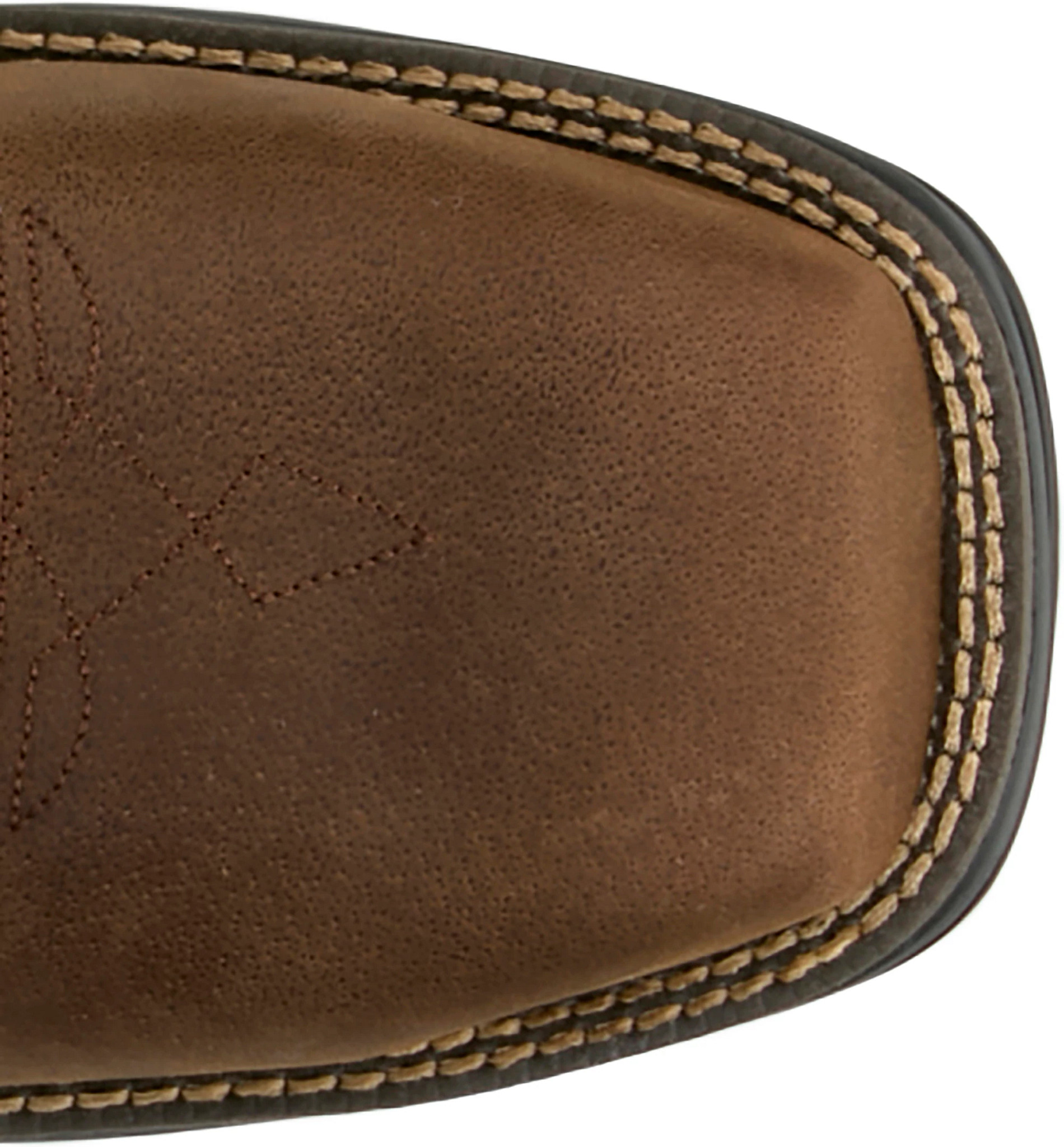 Men's Justin Boots Slickline 11" Waterproof shown on model 