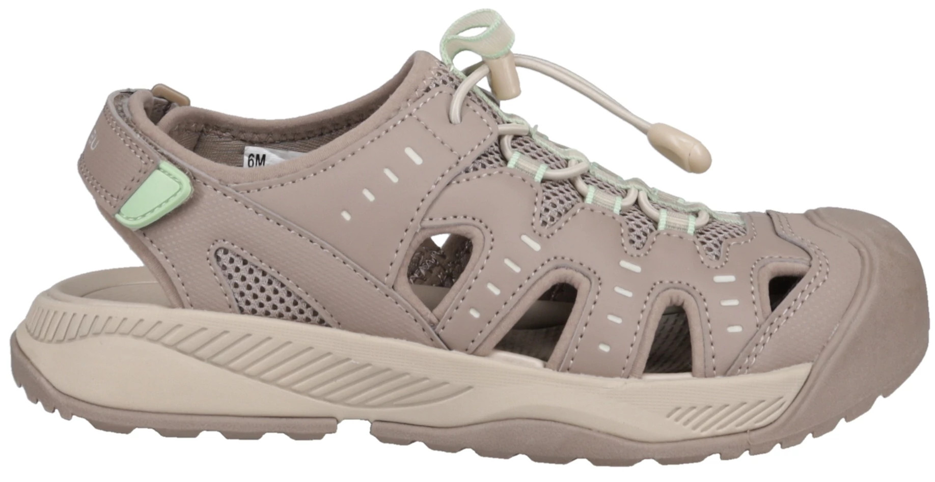 Women's Khombu Buster shown in Taupe/Green (Brown)