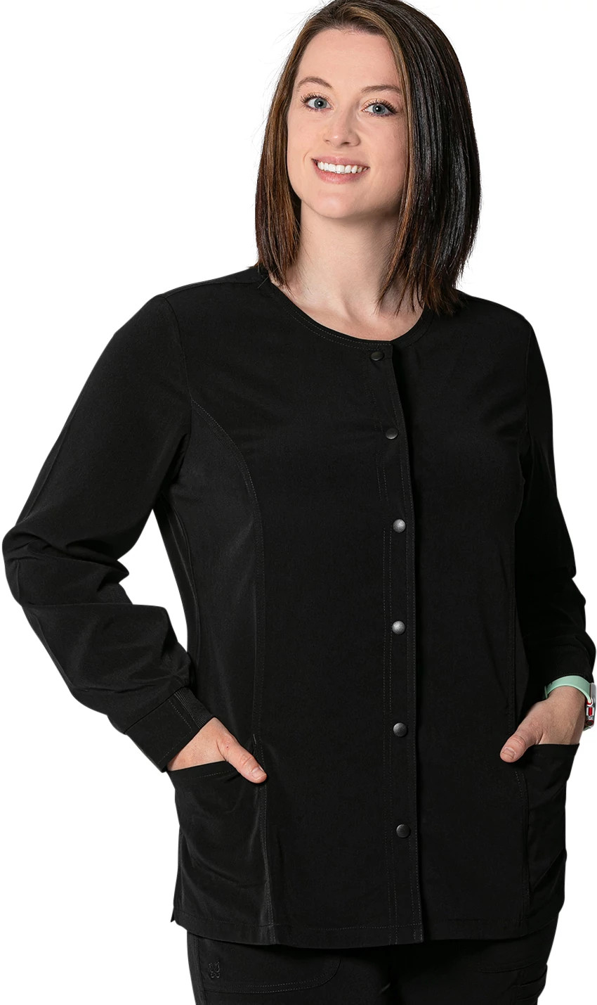 Women's Willow Brook Grace Jacket shown in Black (Black)