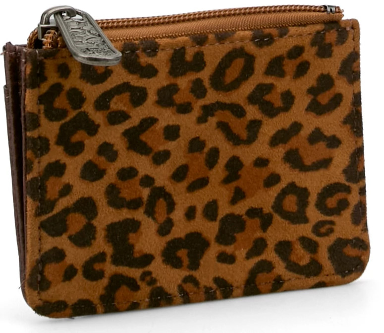Justin Women's Mini Card Wallet se muestra en la Brown (Caf&eacute;)