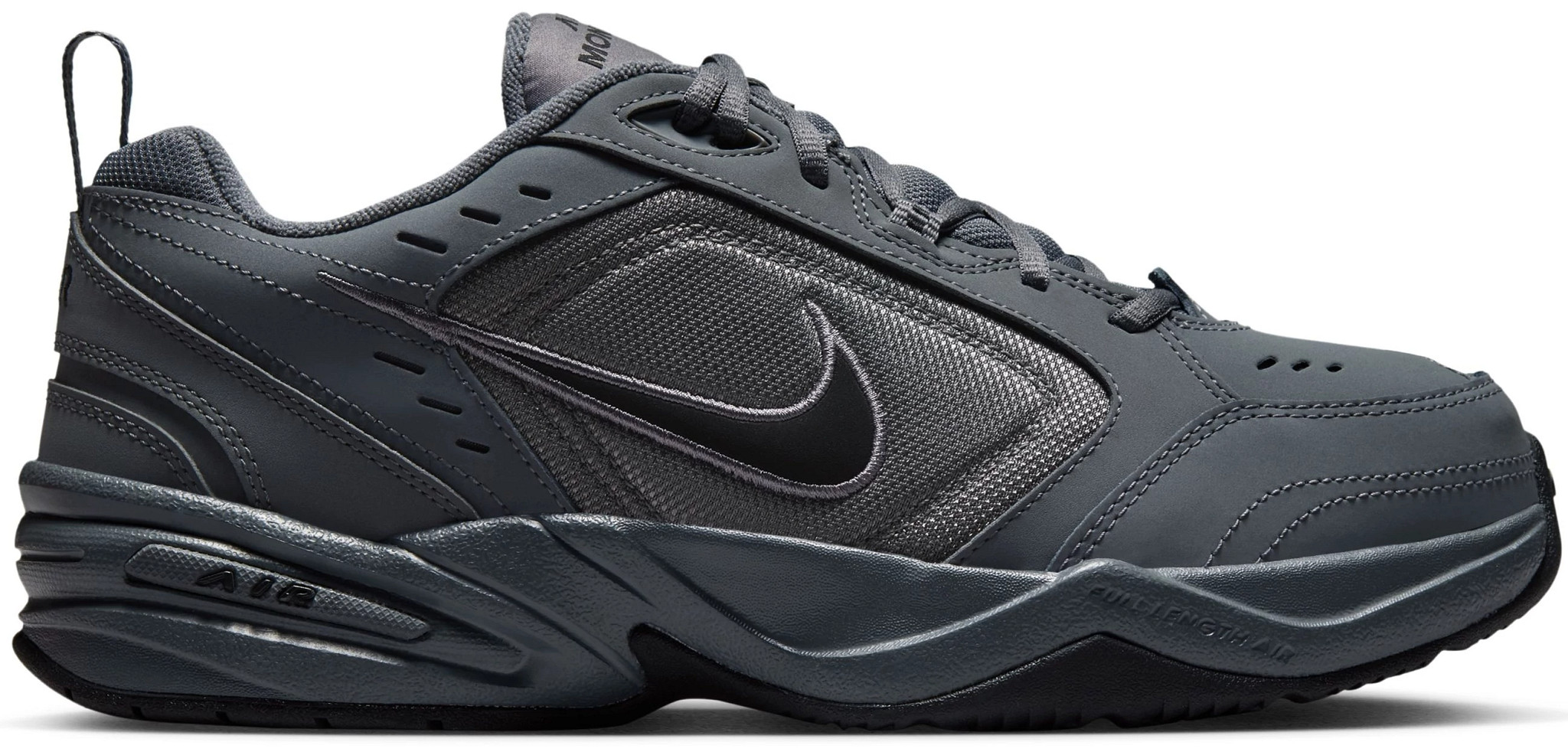 Men's Nike Monarch Iv Trainer shown in Dark Gray (Grey)