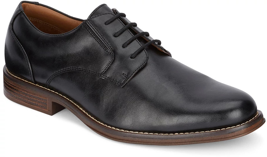 balenciaga leather dress Balenciaga Leather Oxford – Bluefly main image 1