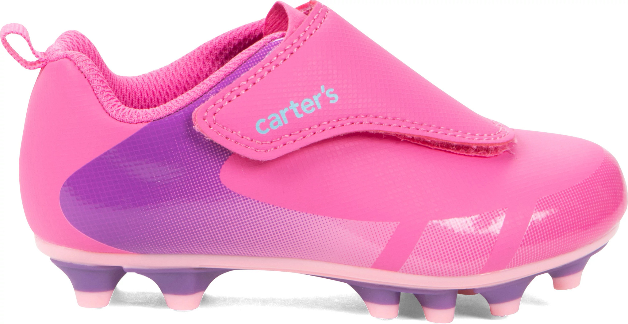 Toddler Girl's Carter Fica Velcro Soccer Cleat shown in Pink (Pink)