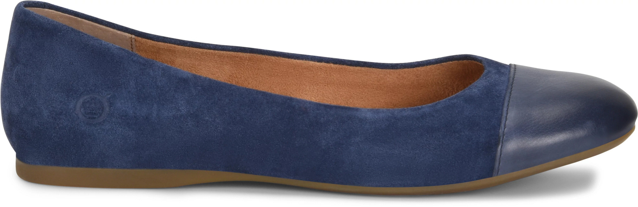 Women's Born Shoes Batti shown in Navy Combo (Blue)