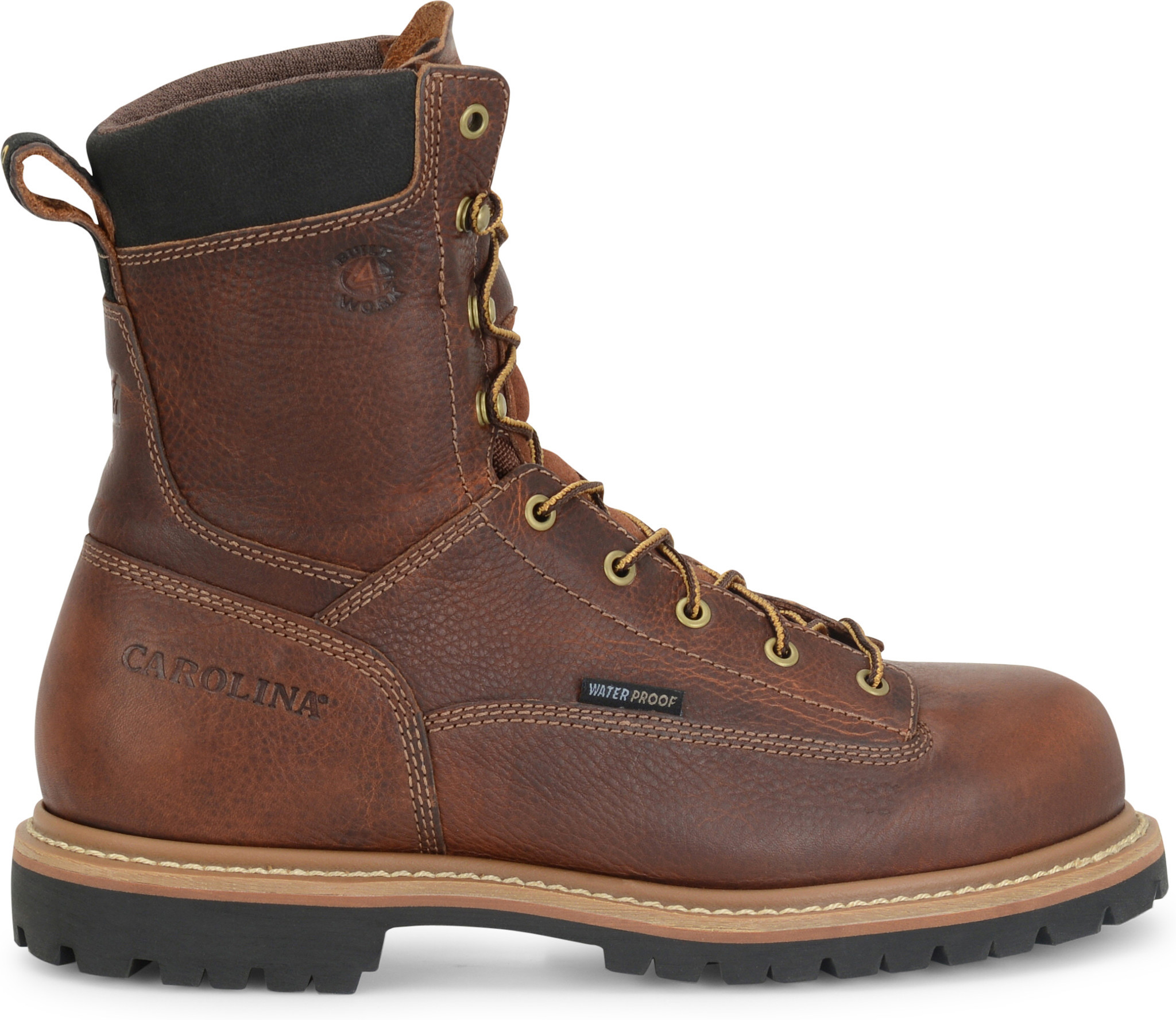 Grind 8 Composite Toe Waterproof Work Boot Carolina Shoe