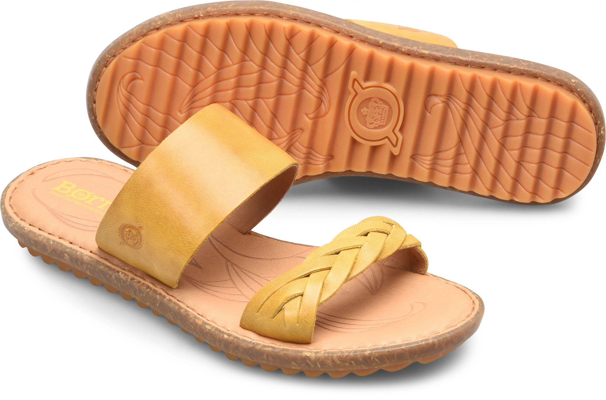 born yellow sandals