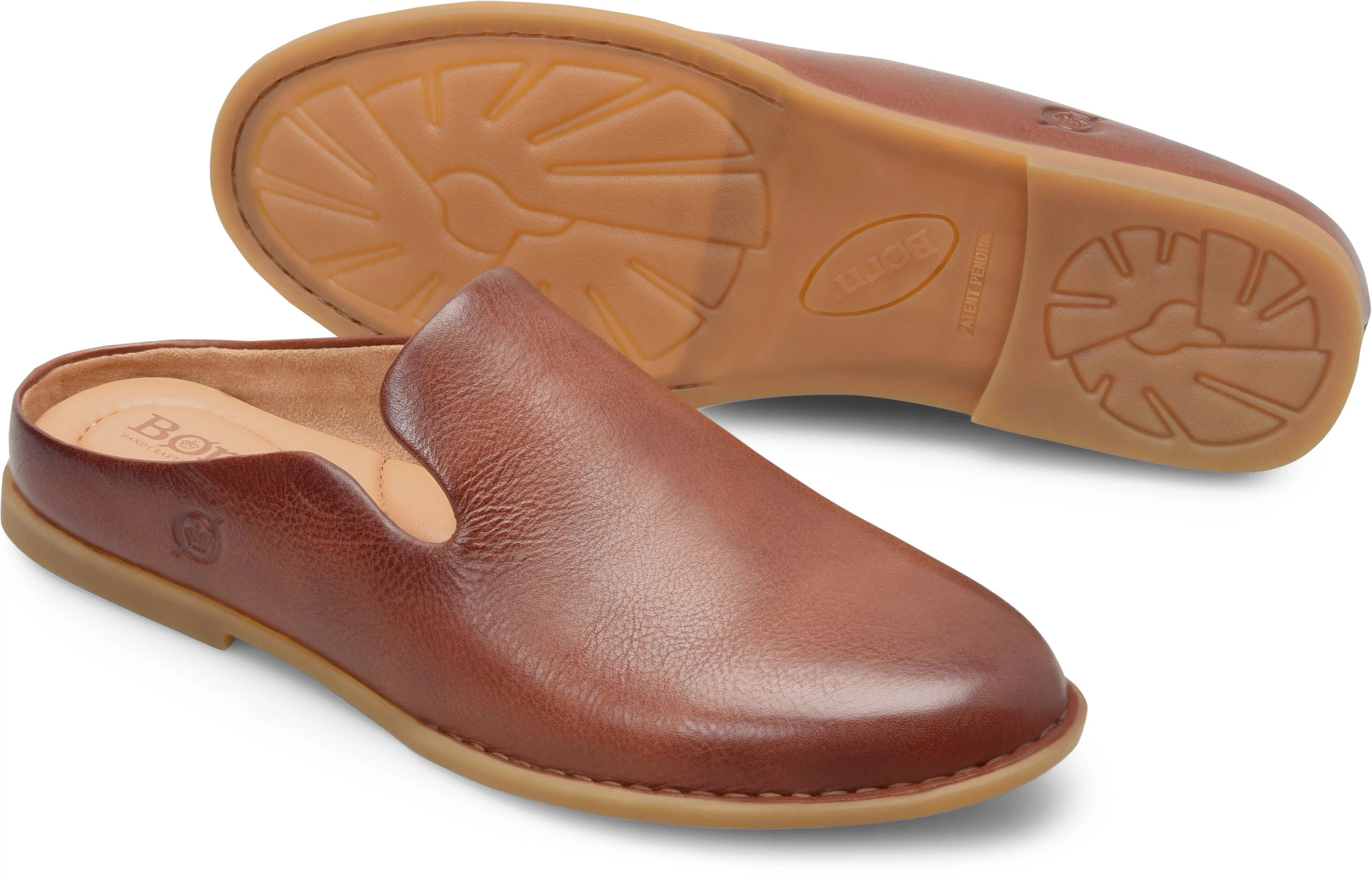 Born ladies leather flats size 8.5 Schoenen damesschoenen Instappers Loafers 