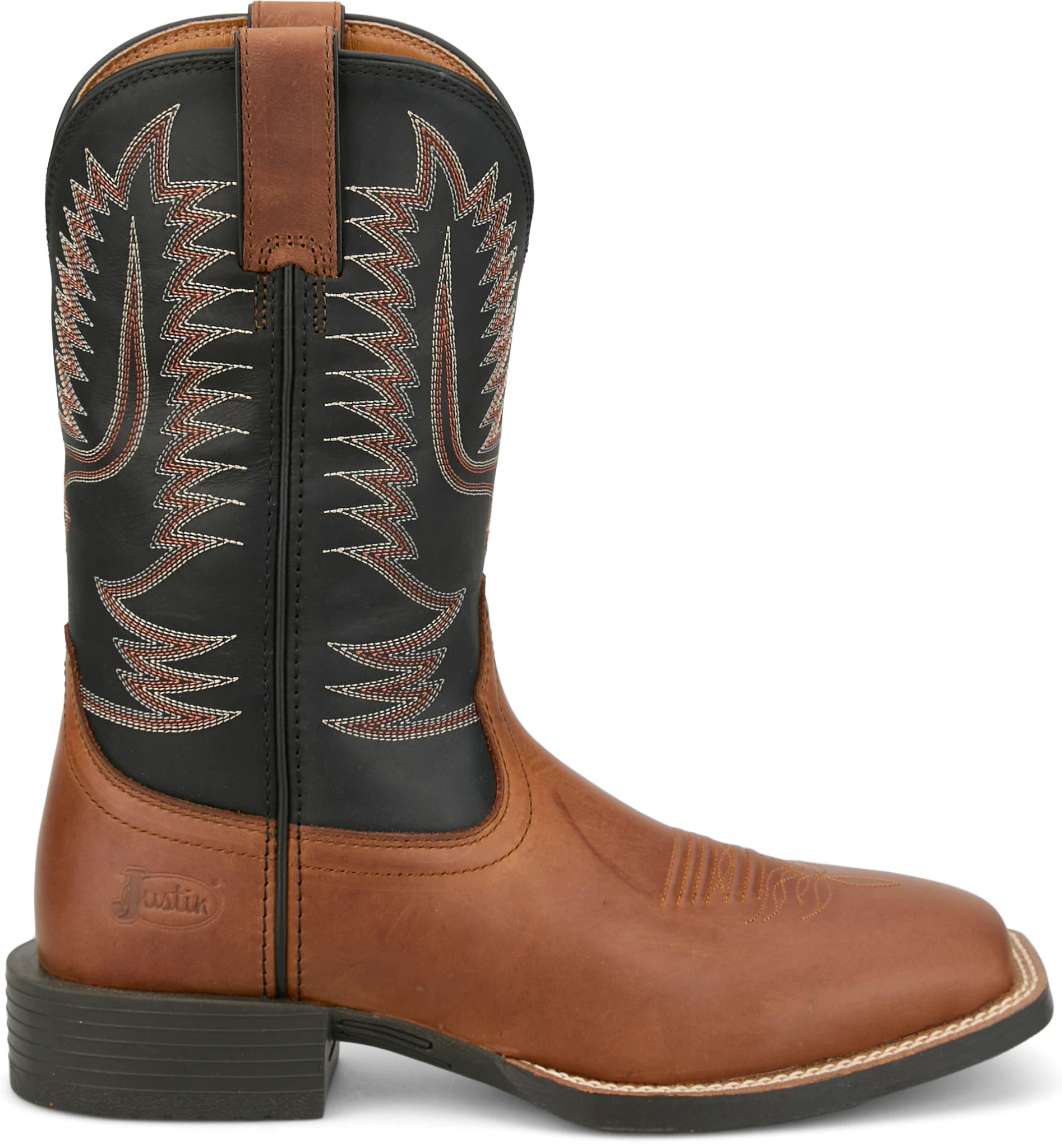 Men's Justin Boots Gage shown in Tan (Black)