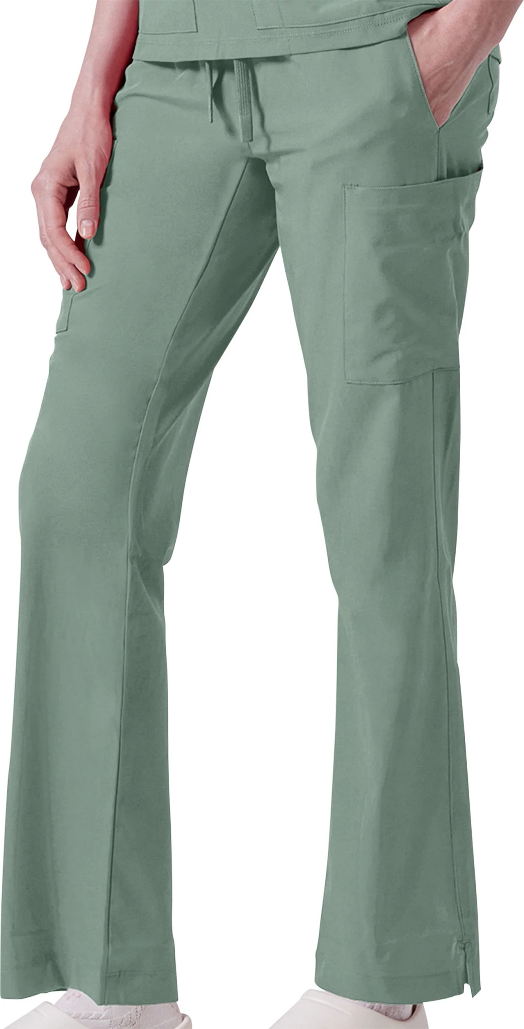 Women's Parkley Quantum Sage Cargo Pant Petite shown in Camp Green (Green)