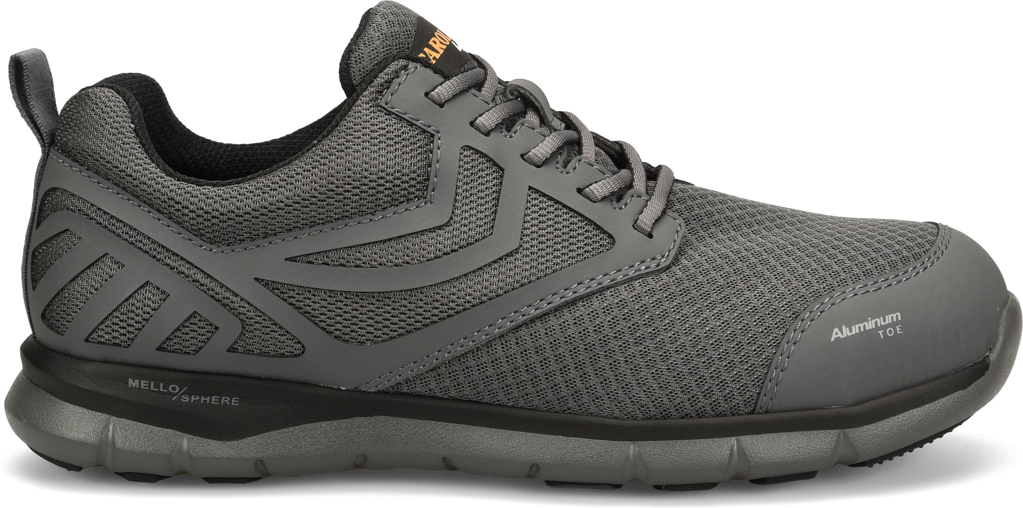 Men's Carolina Aluminum Toe Sd Slip Resistant Lytning 1.9 Derecho shown in Grey (Grey)