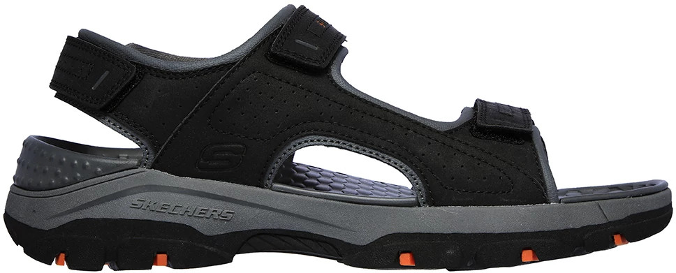 SKECHERS NEW Men's Tresmen Garo Relaxed Fit Watersport Sandals Black hot Size 13